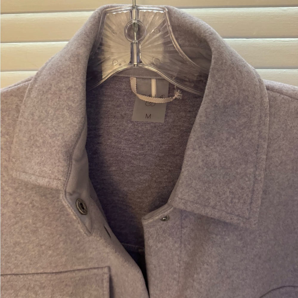 CALIA by Carrie Underwood Gray Teddy Jacket - Picture 2 of 2